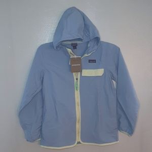 Nwt kids patagonia baggies jacket large hood hooded coat